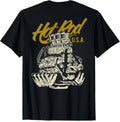 Hotrod Dragster Race Car Muscle Car Engine Cartoon Gift Unisex (On Back) Unisex