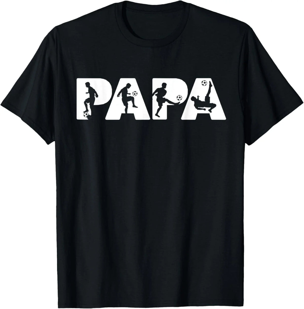 Mens Soccer Dad T Shirt_ Funny Papa Soccer Father Gift Unisex Unisex