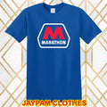 Marathon Oil Gas Racing Tuner Car Men's Blue Size S - 5XL Unisex
