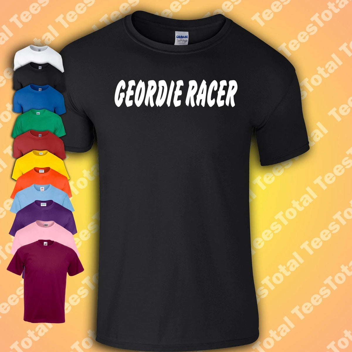 Geordie Racer T-Shirt | Retro 90s | Newcastle | Northern England Primary School