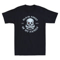 Skeleton GenX Est 1975 Black Sheep Of My Family Funny Men's Short Sleeve Unisex