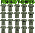 Fishing Gifts for Men- Fisherman Clothing Koi Dad Fathers Day Carp Tee Unisex