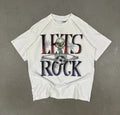 Vintage 1993 CRYX Soccer “Let’s Rock” Skater Grunge Skull Retro Tee Unisex