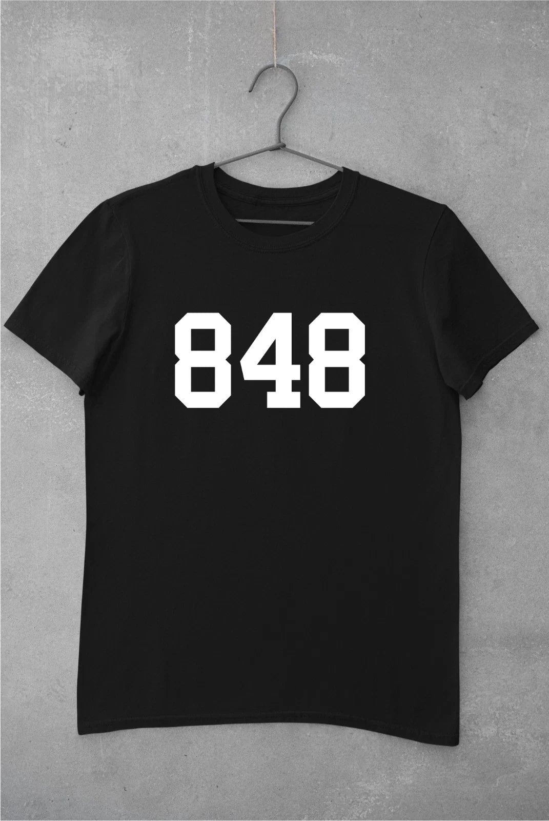 New Jersey Shirt, 848 Area Code, Middlesex, Somerset, Union, NJ Unisex