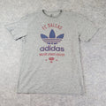 FC Dallas Shirt Mens Medium Gray Crew Neck Short Sleeve Graphic Soccer Stretch Unisex