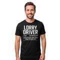 Lorry Driver T Shirt Funny Trucker HGV Truck Driver Dad Fathers's Day Tee