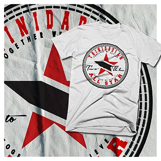 Trinidad Trinidad and Tobago flag TNT star Carnival Soca tee Unisex