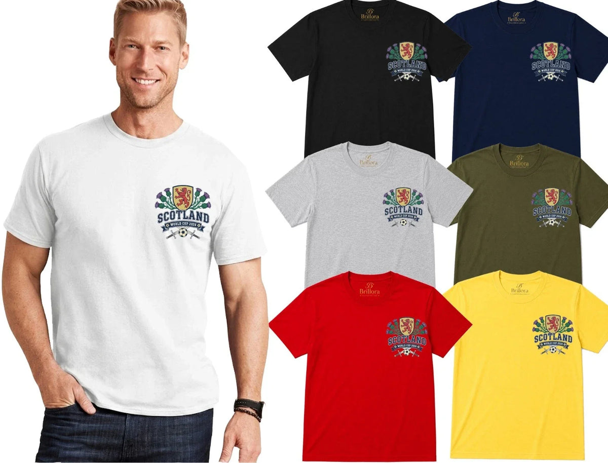 Scotland 2026 World Cup Football T Shirt Tournament Fan Tee Gift Unisex Unisex