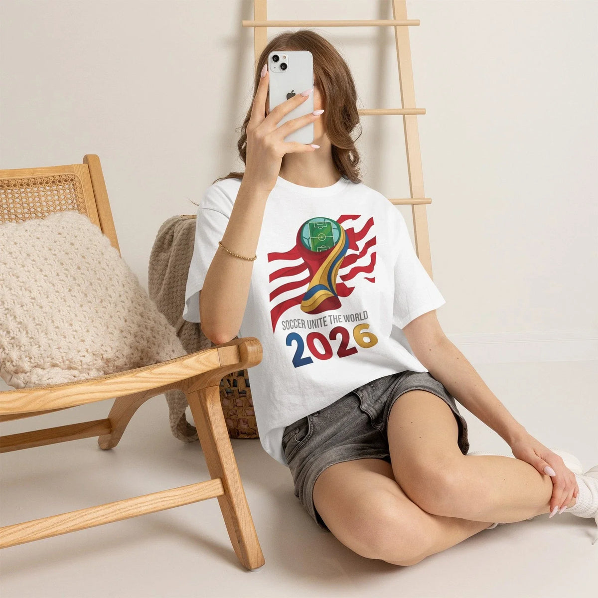 2026 Global football Cup Trophy | Soccer Unite The World Unisex