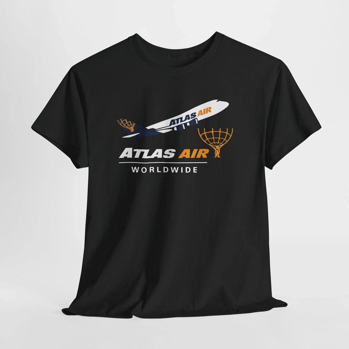 Funny Atlas Air Cargo Logo American Funny Size S to 5XL Unisex