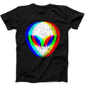 Alien Head Trippy Techno Rave Edm Music Funny T Shirt 389 Unisex