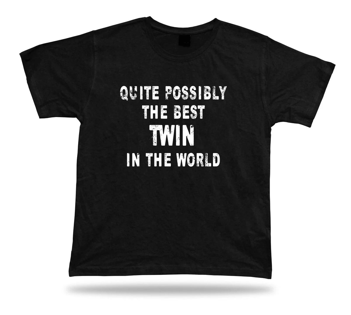 Quite possibly the best Twin in the world celebration Tee Gift T shirt present Unisex