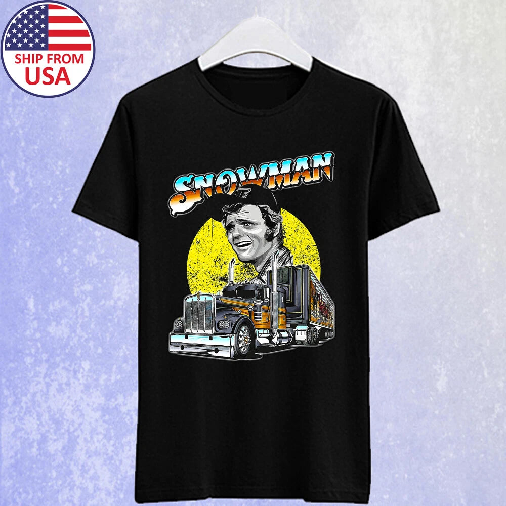Smokey And The Bandit Snowman Movie Men's Black Size S-5XL