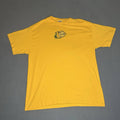 Vintage LA Galaxy 10th Season Yellow Delta Pro Weight MLS Soccer Tee L Unisex
