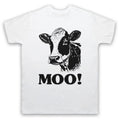 COW MOO! FUNNY SLOGAN BOVINE QUOTE NOISE SILLY MENS & WOMENS Unisex