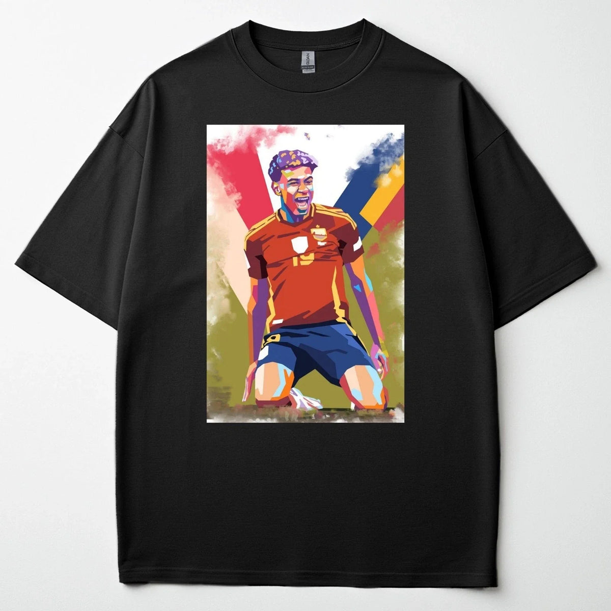 Lamine Yamal Spain Shirt Pop Art World Cup 2026 Soccer Fan Graphic Tee Football Unisex