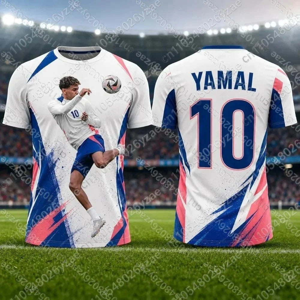 Spain Football Shirts Polyester Breathable Quick Dry 2026 WORLD CUP Unisex