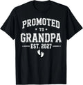 Grandpa Est 2027 First Grandpa 2027 Promoted to Grandpa 2027  unisex T-Shirt