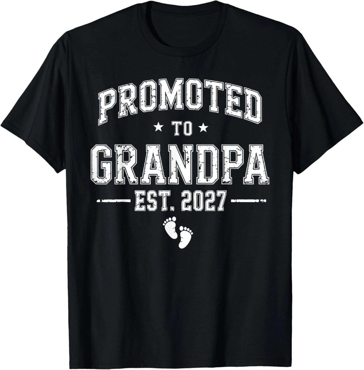 Grandpa Est 2027 First Grandpa 2027 Promoted to Grandpa 2027  unisex T-Shirt
