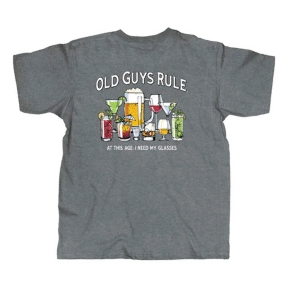 Old Guys Rule OG2251 - Glasses Short-Sleeve - Graphite Heather Unisex