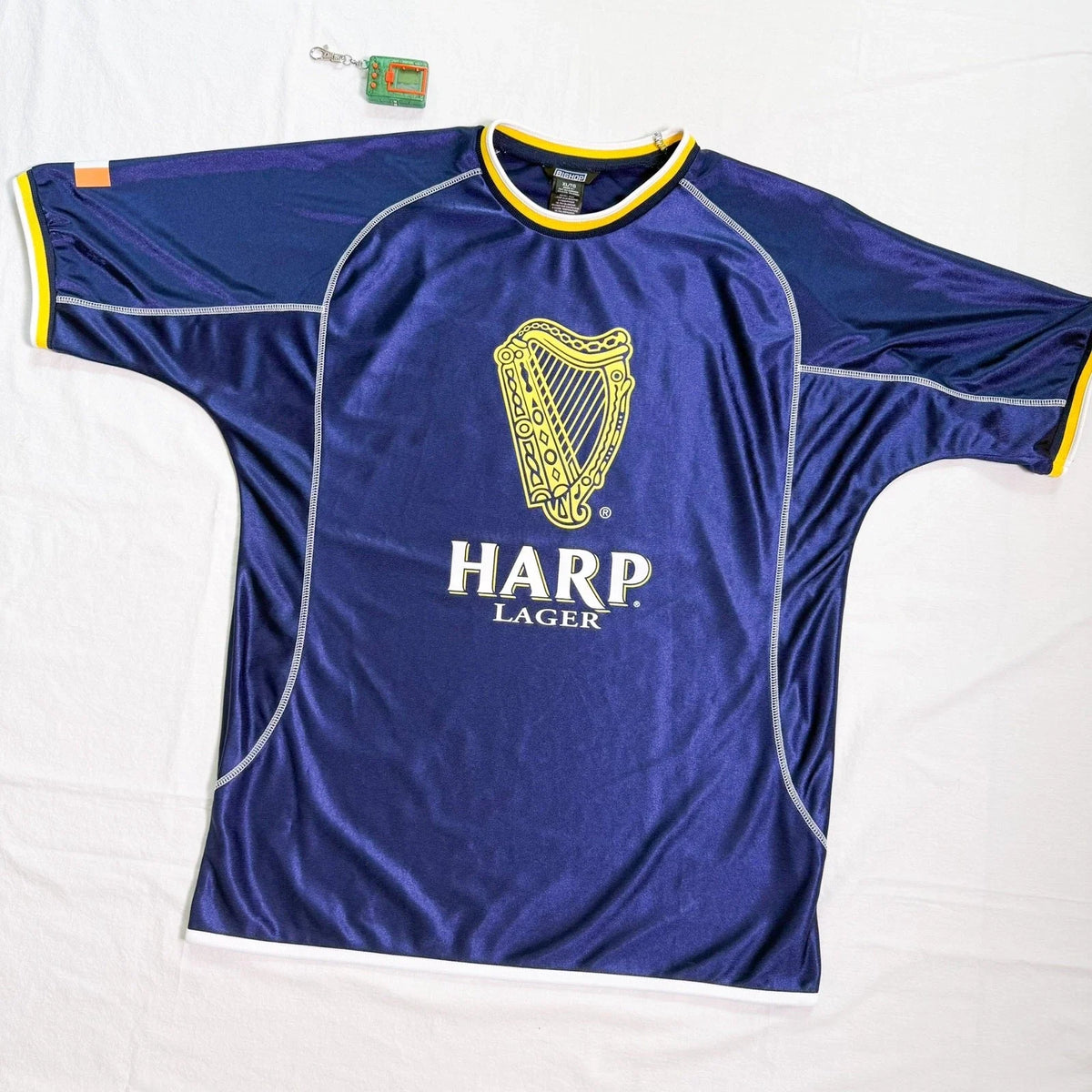 Vtg Y2K Harp Lager Beer Soccer Jersey Guinness - XL Unisex