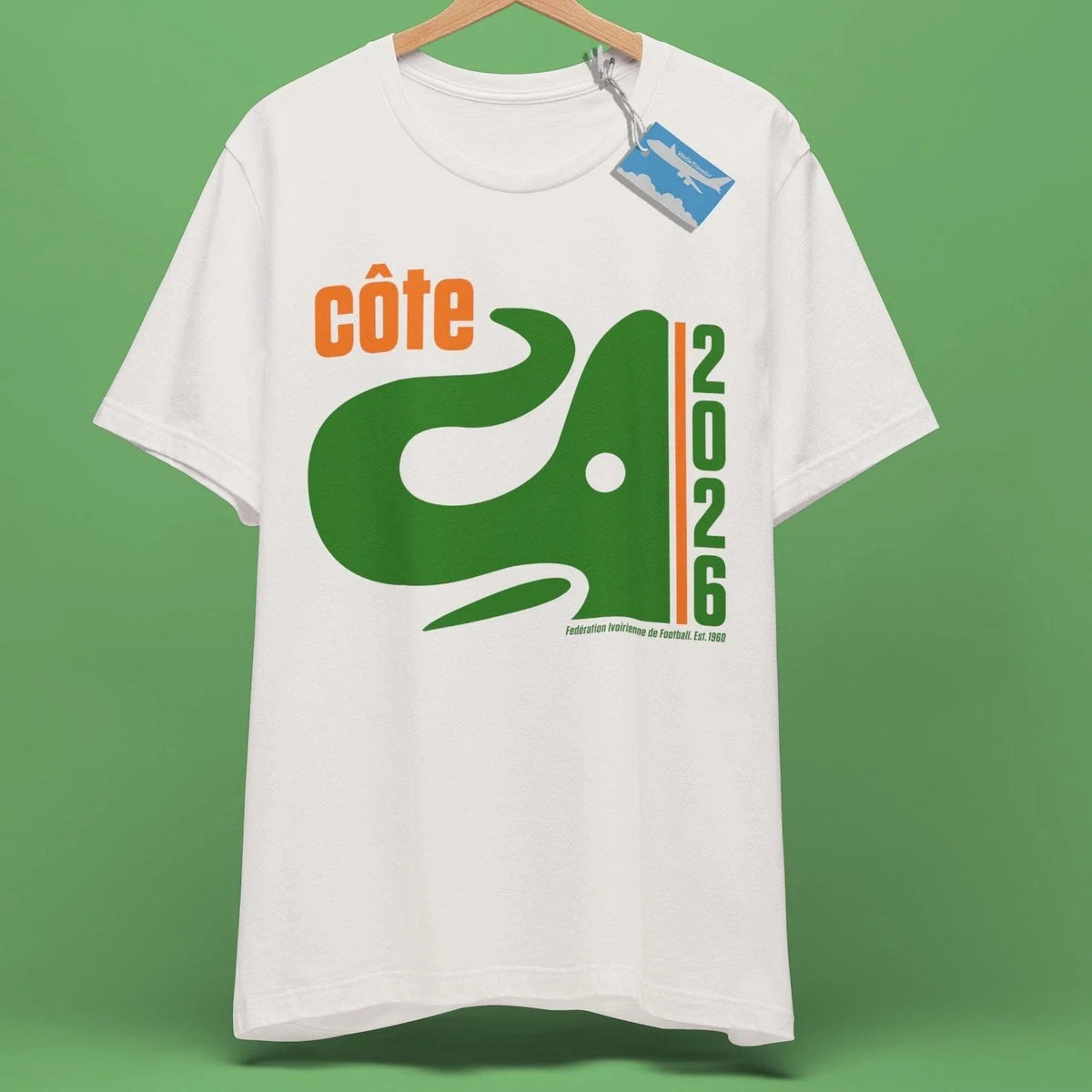 Cote d'Ivoire Retro Soccer Shirt 2026 World Cup Ivory Coast Football Fan Tee Unisex