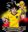ecuador World Cup Football DTF Iron On Heat Transfer Unisex Soccer T shirt Unisex
