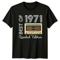 Best Of 1971 Limited Cassette Tape 55th Birthday Gift For Him And Her Unisex
