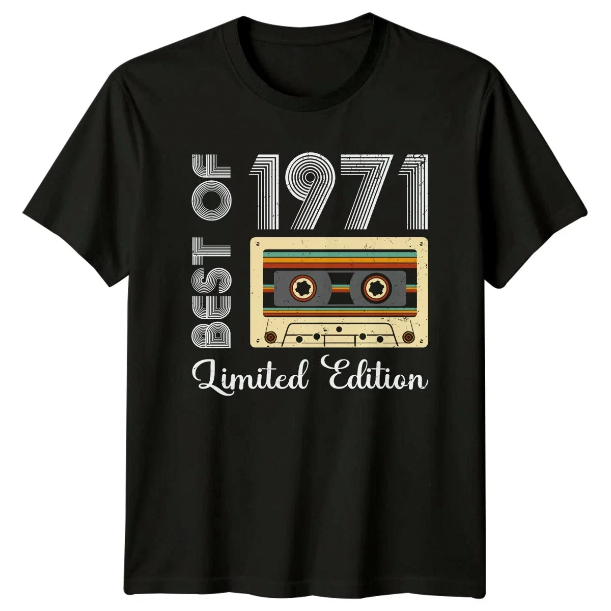 Best Of 1971 Limited Cassette Tape 55th Birthday Gift For Him And Her Unisex