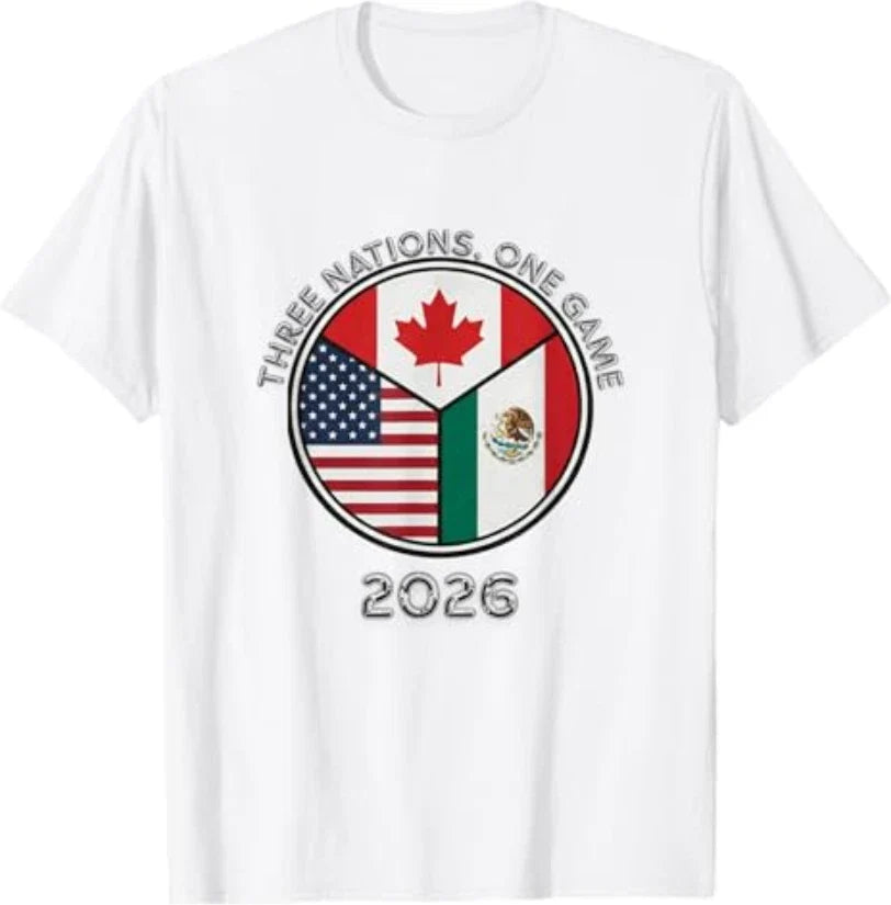 Three Nations One Game 2026 Soccer Unisex