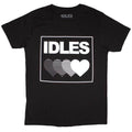 Idles Gradient Heart Band Official Black New Unisex
