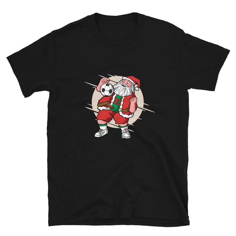 Christmas 2021 Santa Soccer Football Unisex