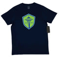 Stadium Essentials SEATTLE SOUNDERS 1974 Soccer MLS Men Navy Blue L NWT Unisex