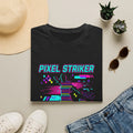 Pixel Striker soccer player graphic | 2026 retro arcade design Unisex