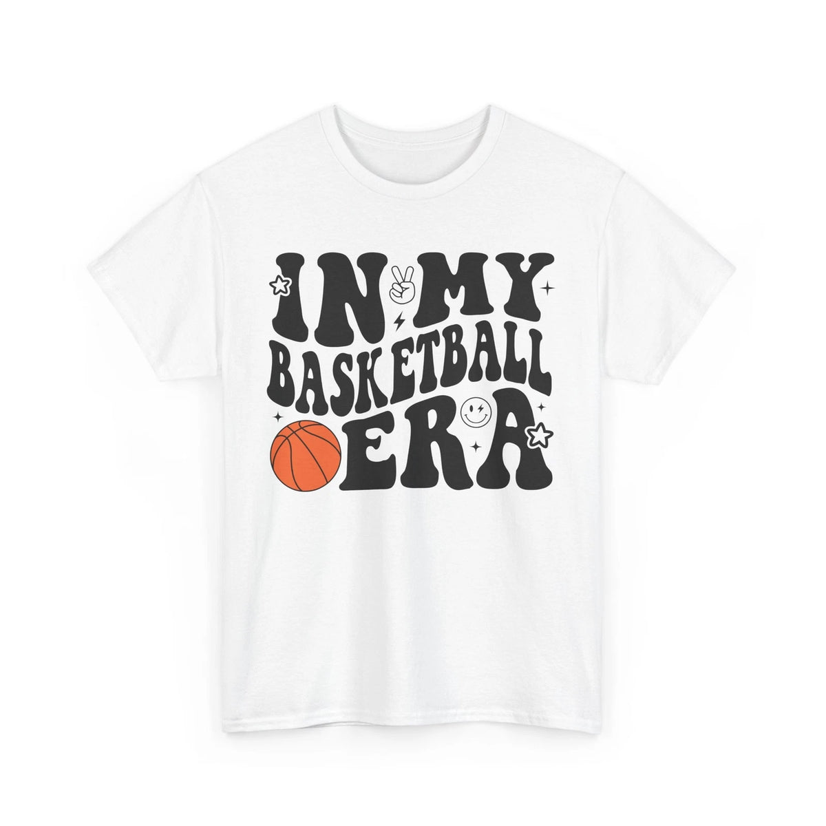 In my Basketball era T-Shirt | Athletic Hoops Shirt | Basketball Fan Tee
