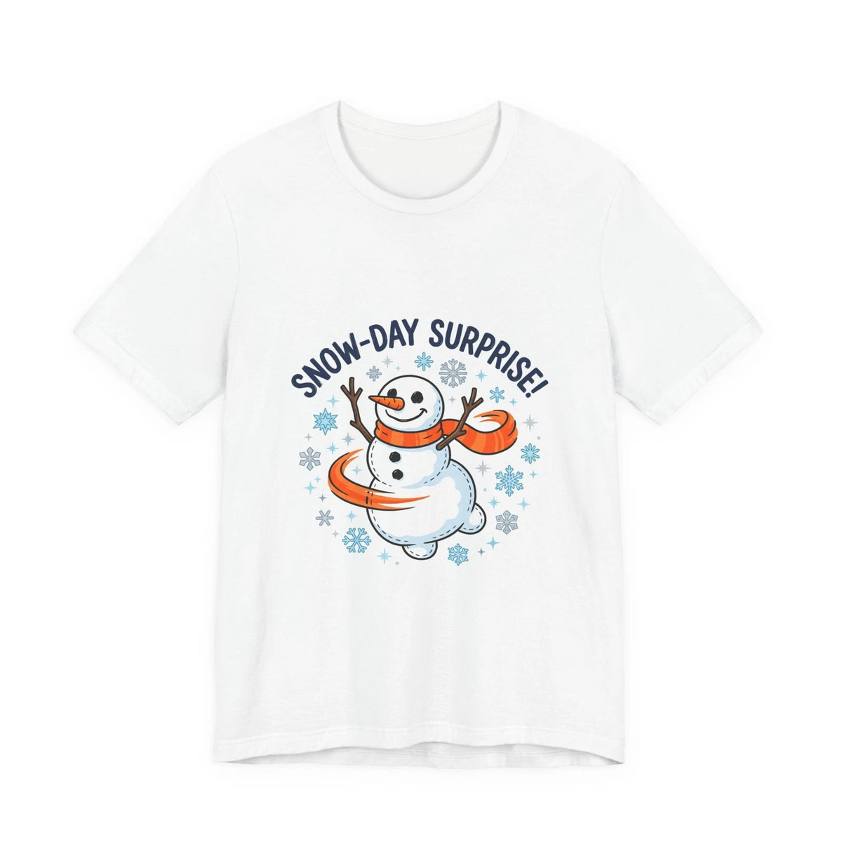 Snow-Day Surprise T-Shirt | snow day, cozy winter shirt