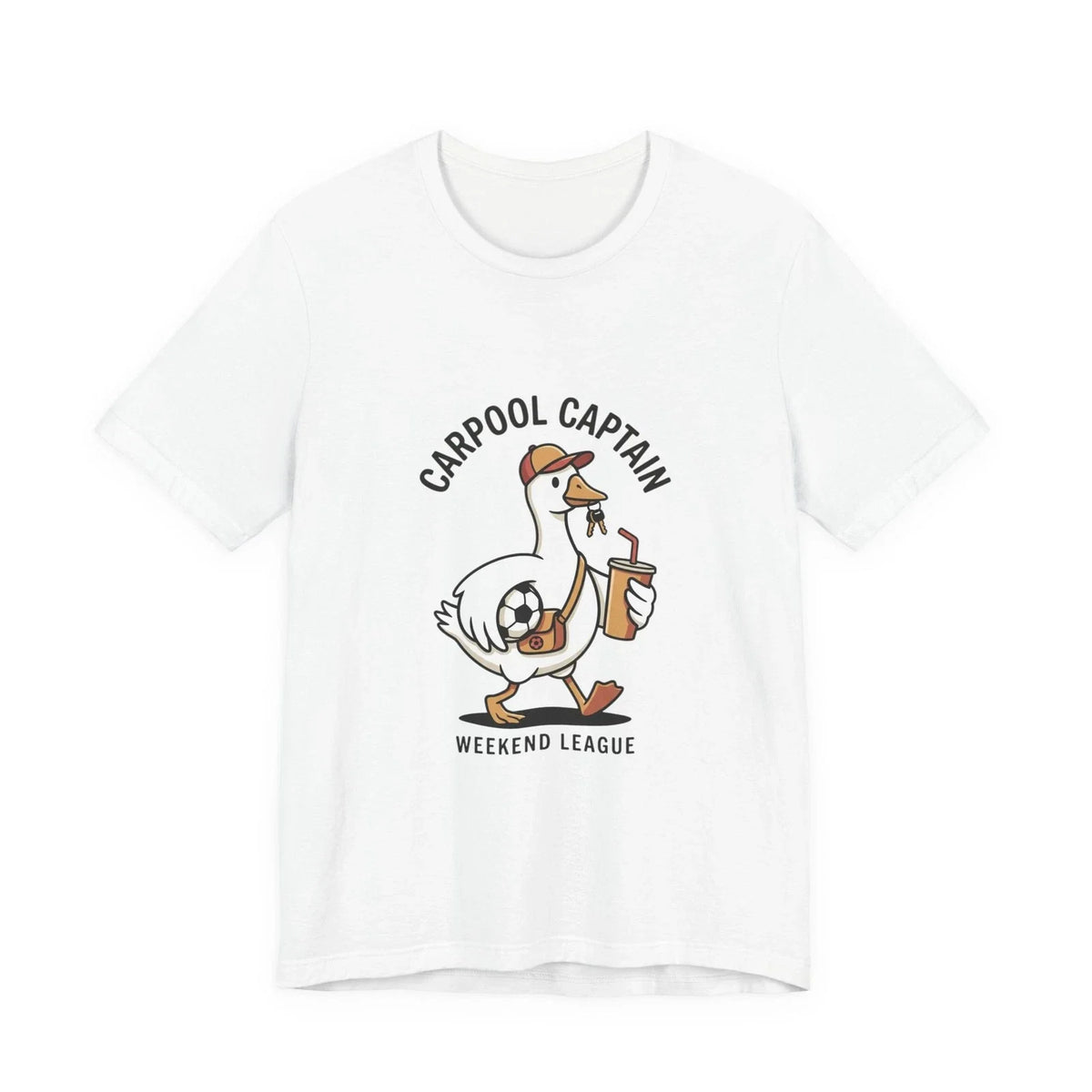 Carpool Captain Tee | Soccer Club, Retro Sports Mom Sidelines Unisex