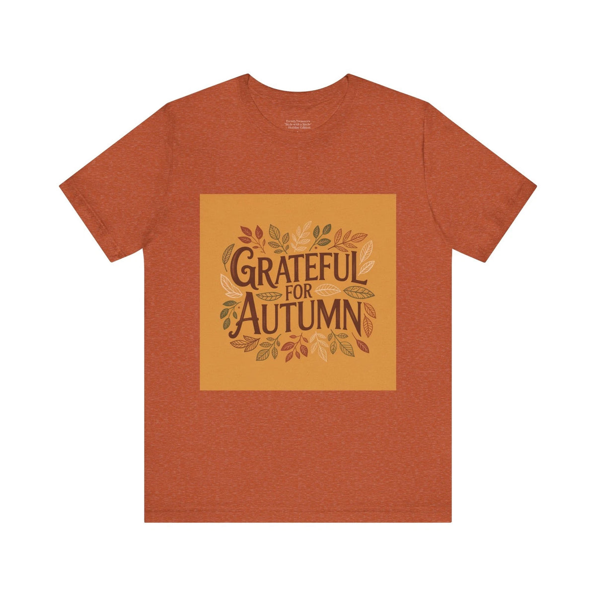 Grateful for Autumn Tee – Cozy Fall Vibes by TrendyTreasures