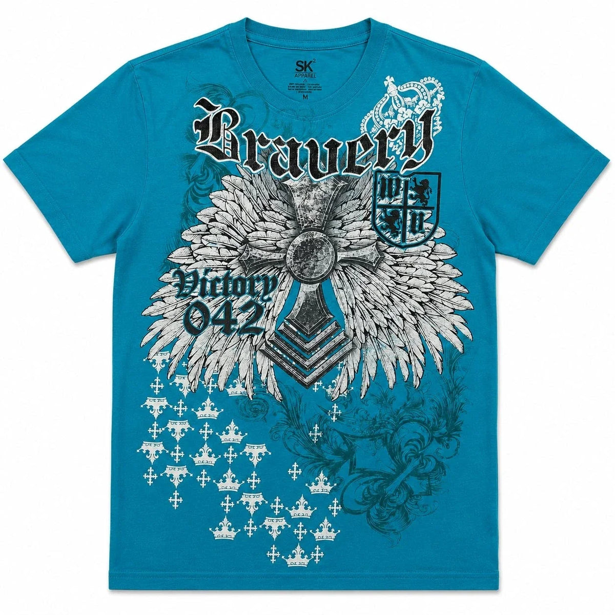 Y2K SK2 Apparel Bravery Victory 042 Graphic Size M Unisex