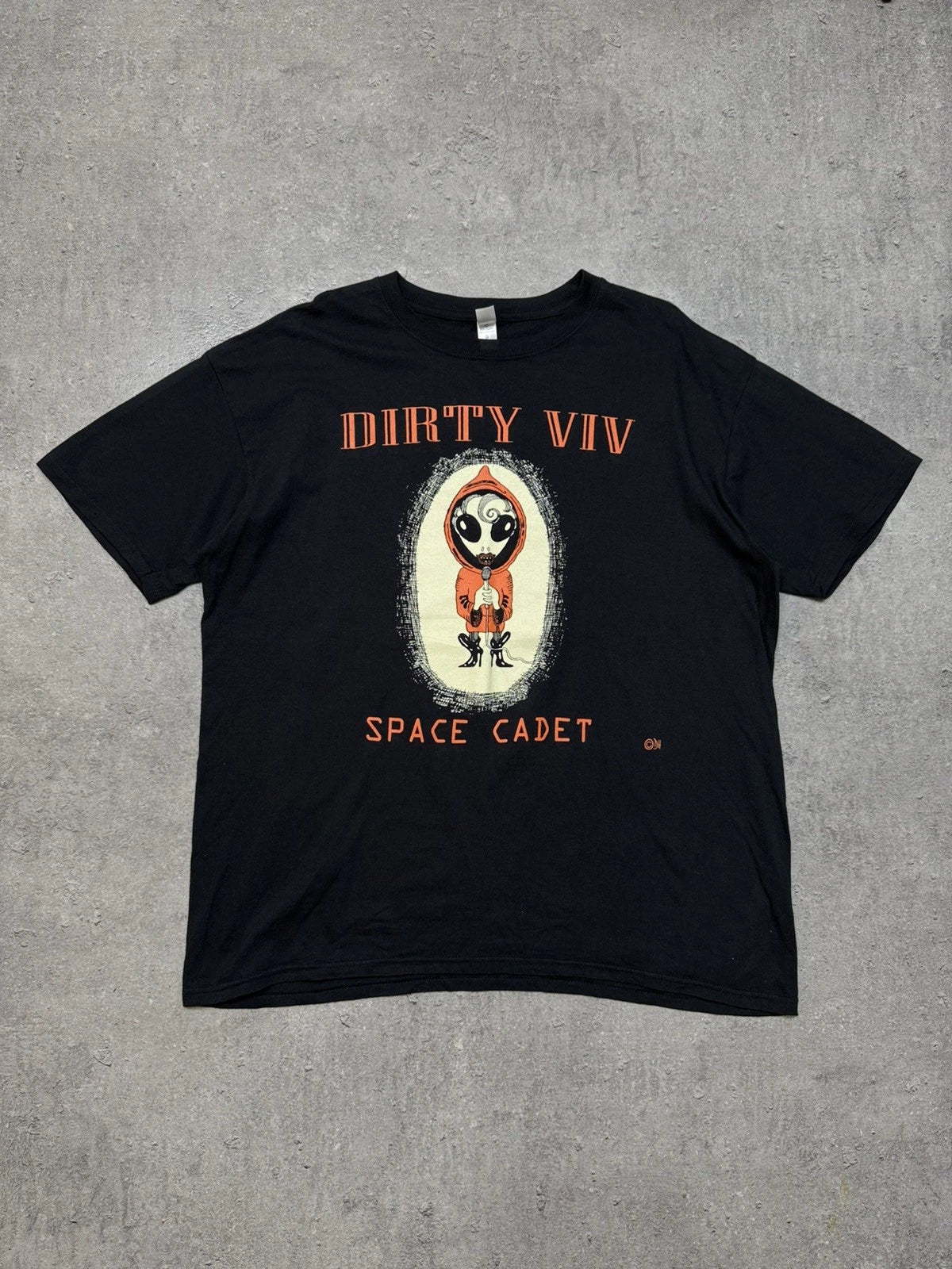 Y2K 2000s Dirty VIV Space Cadet Tee