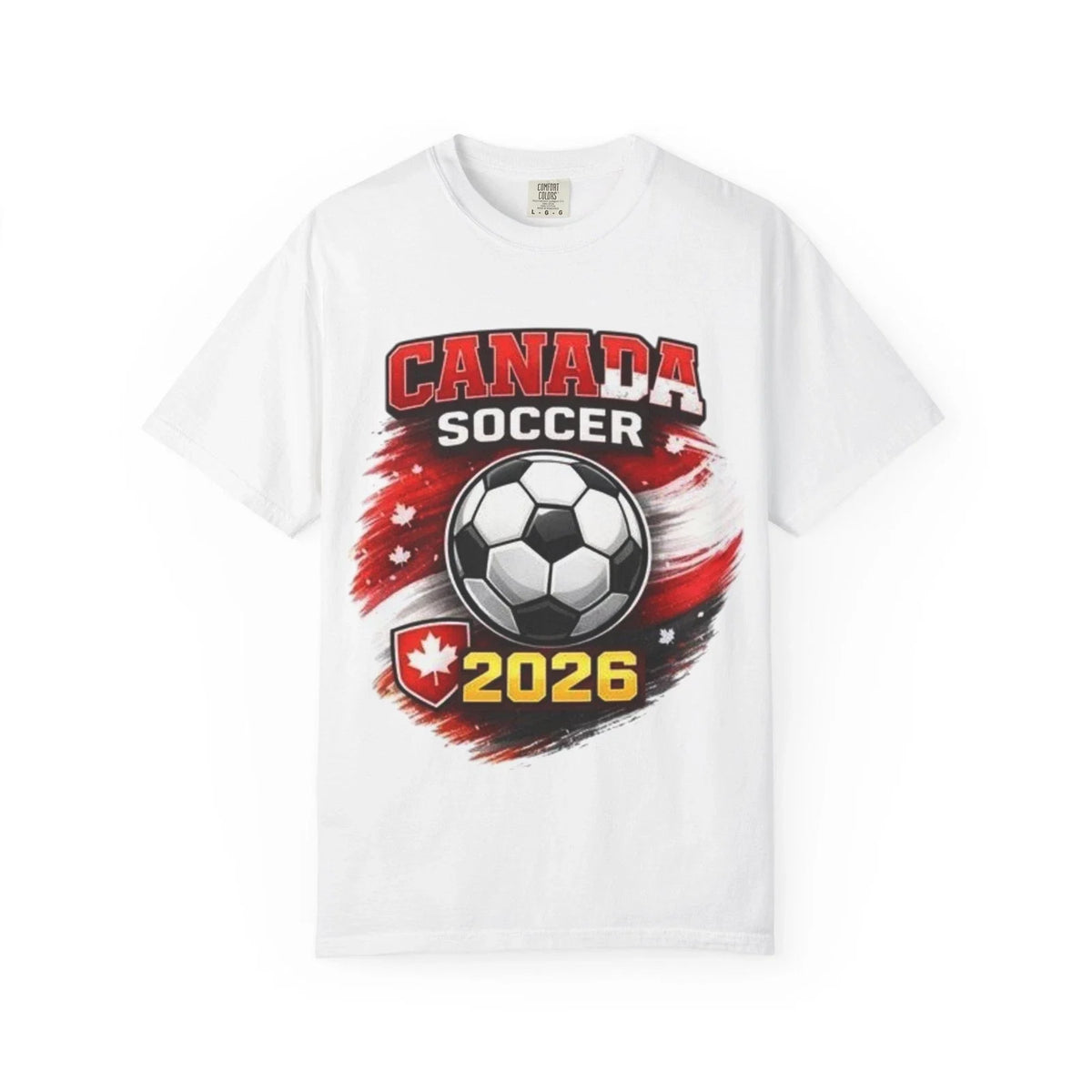 Canada World Cup Soccer 2026 | Soccer Ball Canada Crest Unisex