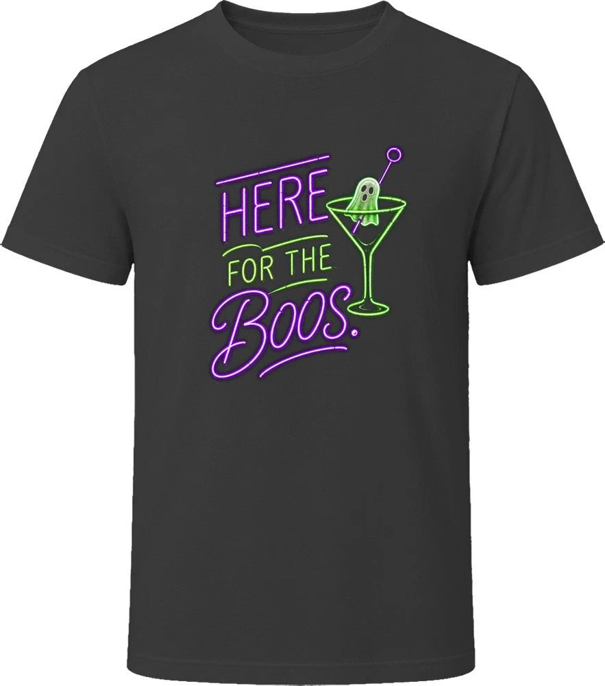 Here For The Boos Halloween T Shirt