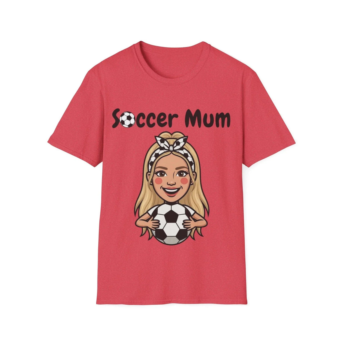 Soccer Mum | Mom Holding Soccer Ball Unisex