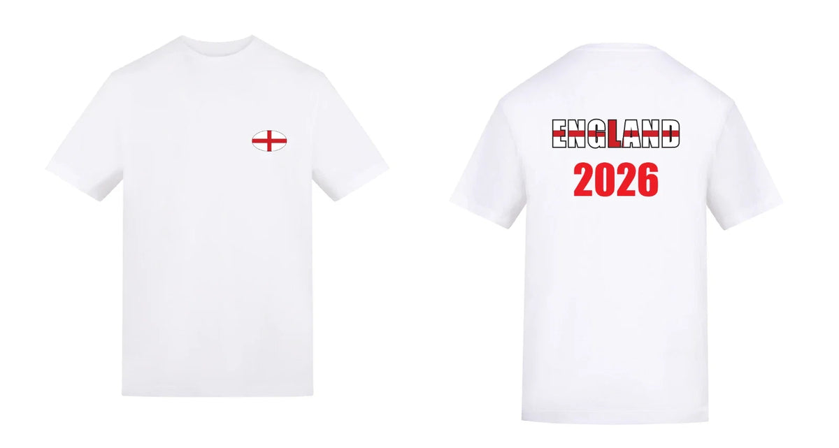 England 2026 World Cup Football Fan Unisex