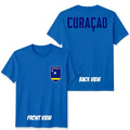 Curacao Football Unisex Kids Country Pride Soccer Tee #WC Unisex