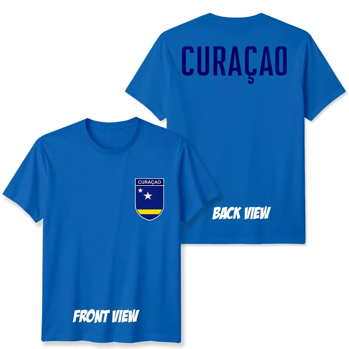 Curacao Football Unisex Kids Country Pride Soccer Tee #WC Unisex