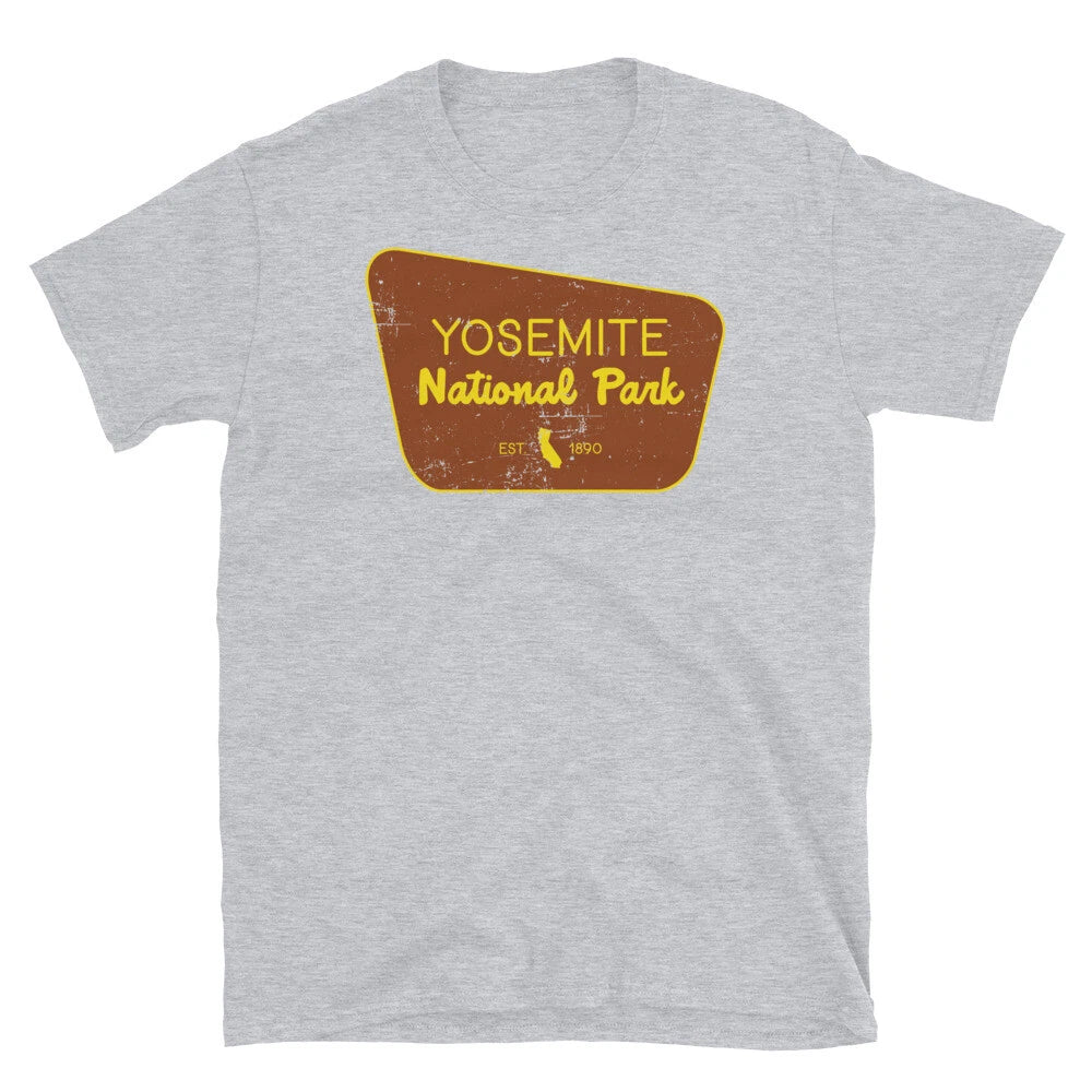 US Yosemite National Park California Half Dome Short-Sleeve Unisex T-Shirt