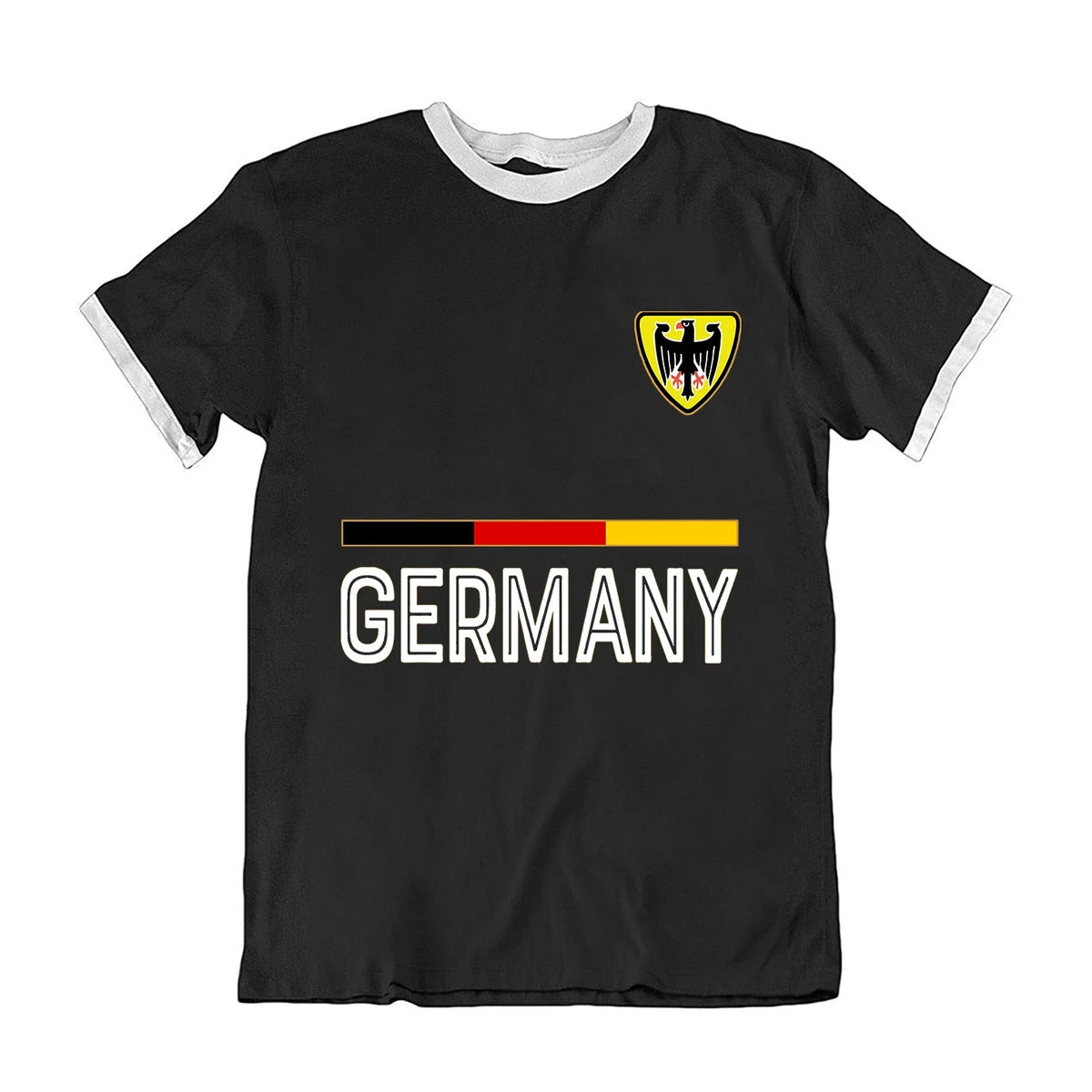 Mens or Womens GERMANY Country Flag Strip Football World Cup 2026 Unisex