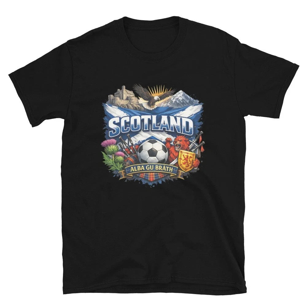 Scotland Pride World Cup Football Fan Blue & White Supporter Edition Unisex