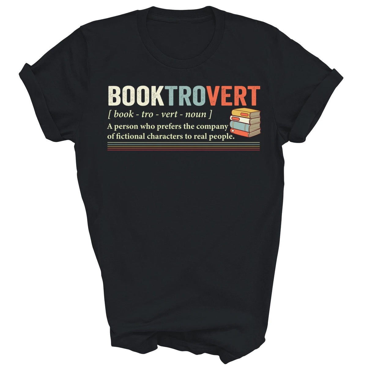 Booktrovert Definition Librarian Book Reading Unisex Shirt Gift